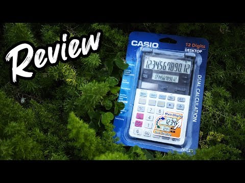 Casio JV 220 Dual Display Calculator Reivew & Unboxing!
