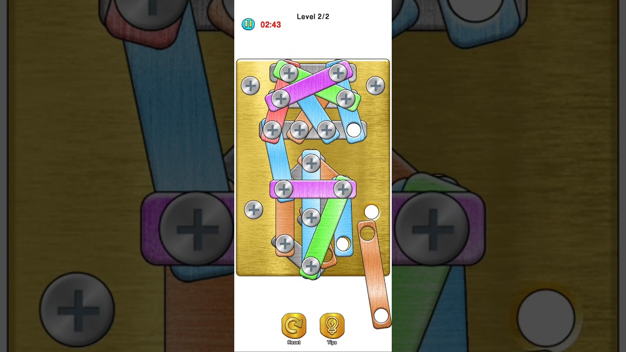 screw pin puzzle part 24