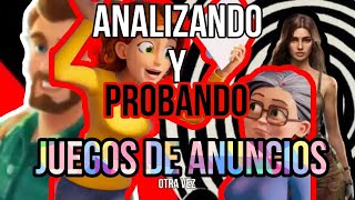 Juegos De Anuncios Siendo Probados Por Mi Otra Vez