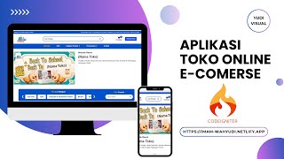DEMO WEBSITE TOKO ONLINE (E-COMMERCE) | dengan Framework CodeIgniter 4