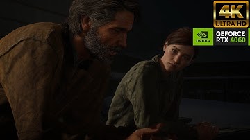 The Last of Us Part II Remastered - Ellie & Joel Last Conversation [4K PC]