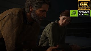 The Last of Us Part II Remastered - Ellie & Joel Last Conversation [4K PC]