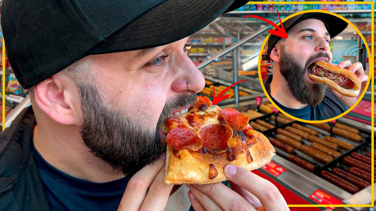 VOLTAMOS PARA PROVAR TODAS AS COMIDAS TIPICAS DO POSTO DE GASOLINA DOS EUA