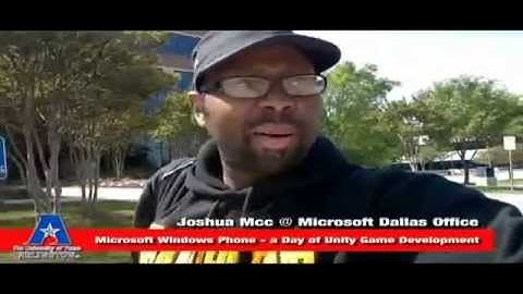 Microsoft Windows Phone - a Day of Unity Game Development - in Dallas Texas