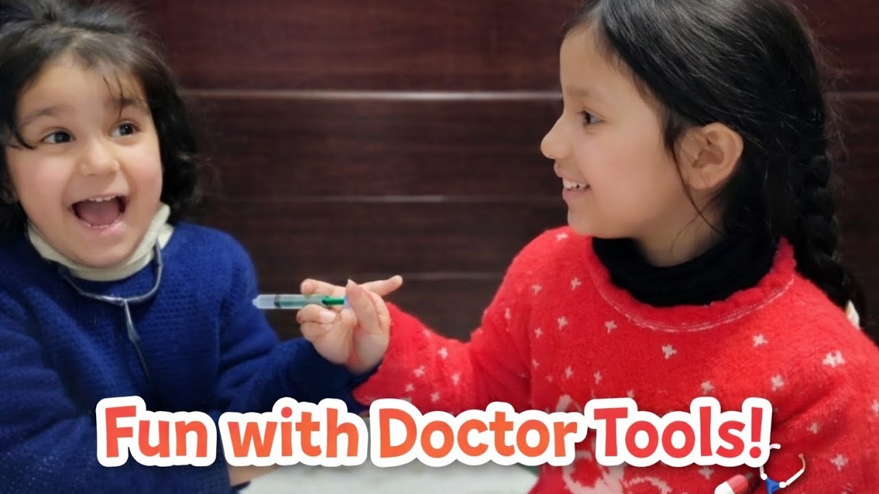 Doctor Set Unboxing | Learn Medical Tools for Kids 🩺 | learn and fun with Umayza | 