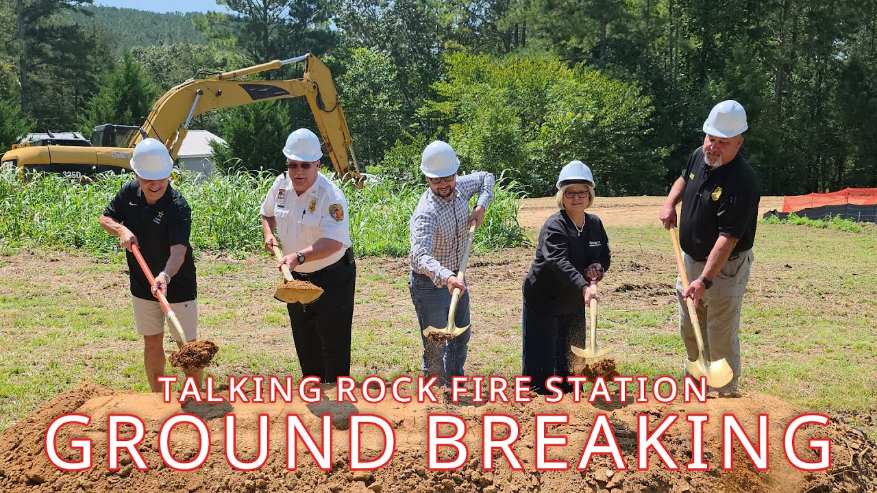 Talking Rock Fire Station Ground Breaking  | September 9, 2025