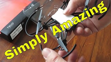 🚁 Mini quadcopter review DJI Ryze Tello and unedited flight footage