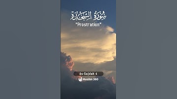 Surah As-Sajdah (Powerful) 4 | Urdu | Hindi Audio Translation |  سورة السجدة