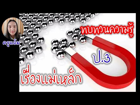 ทบทวนความรู้ ป.3 เรื่องแม่เหล็ก และประโยชน์ของแม่เหล็ก