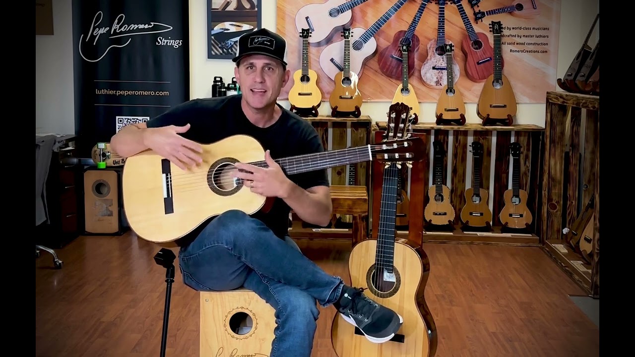 Classical vs Flamenco Guitars by Pepe Romero