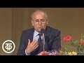 Народный учитель СССР Александр  Захаренко. Встреча в Концертной студии Останкино (1987)