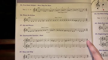 Beginning Violin String Basics p.10 play along