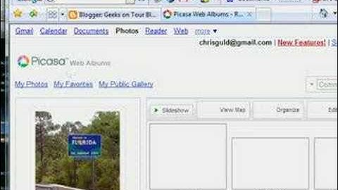 Picasa Slideshow for your Blog
