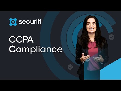 Operationalize CCPA Compliance with PrivacyOps Platform | Securiti