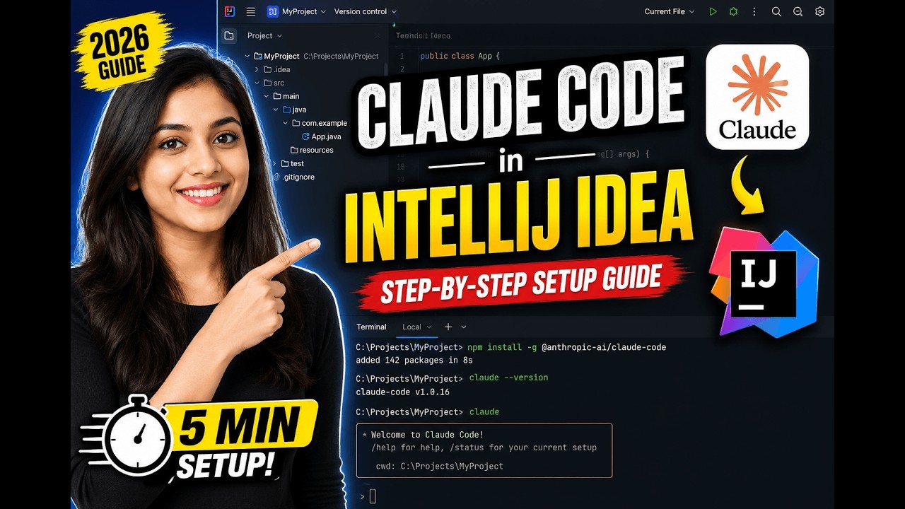How to Install Claude Code in IntelliJ IDEA | Complete Setup & Usage ...