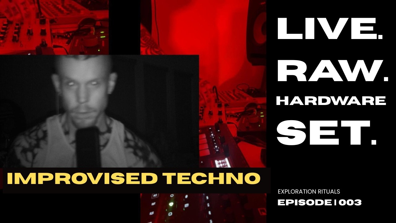 went wild style on this one - improvised hardware techno (ep.003)