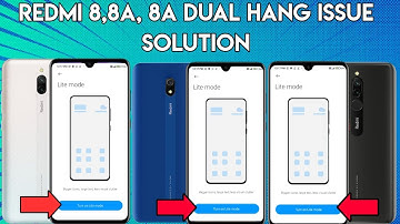 Redmi 8,8A,8A Dual hang issue solution | Redmi 8a Dual, Redmi 8a, Redmi 8 hanging problem solution 🔥