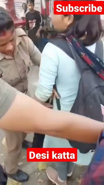Desi katta 🔫🔫🔫🔫 Girl caught by  police