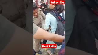 Desi Katta Girl Caught By Police