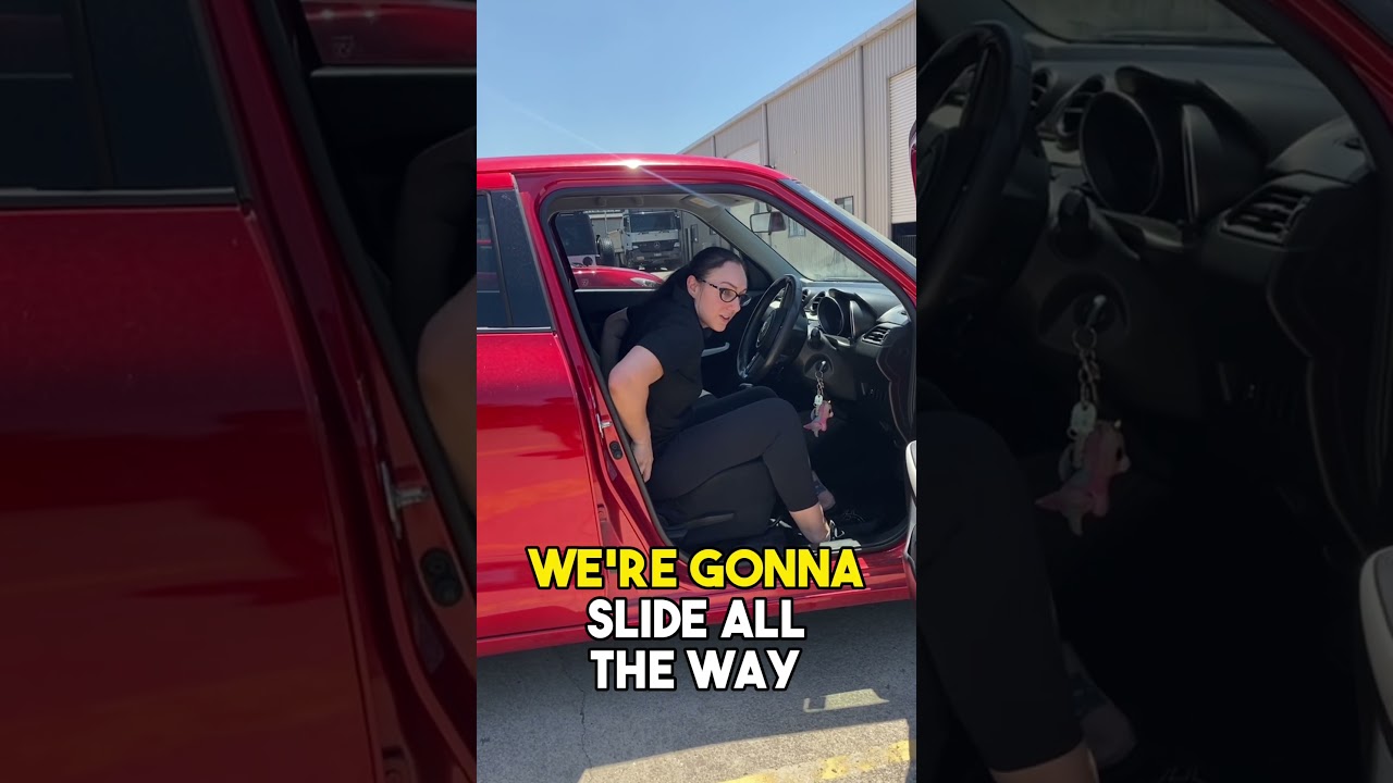 🔥🔥Hip Flexor Car Stretch🏎️ 😊 