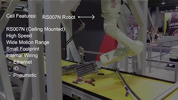 High -Speed Pick & Pack - Kawasaki Y series Delta Robots & RS007N Robot