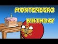 Montenegro birthday party - Countryballs