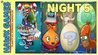 Plants vs Zombies 2 Holiday Mashup World Night 5 Easy (Egg Breaker) screenshot 4