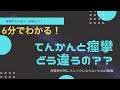 【6分でわかる!】もう痙攣発作の瞬間に困らない!てんかん・痙攣の対応