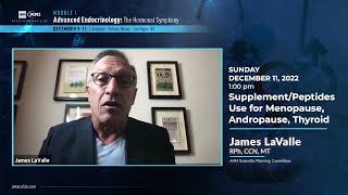 Module I Vegas 2022: James LaValle, RPh, CCN, MT