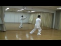 太極拳 42式太極拳【鏡】 2段(11~18) (解説誘導) 42 Forms Tai Chi Chuan Group2 竹内太極拳 竹内健二