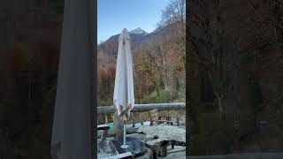 Escape to Krasnaya Polyana 🏔️ Fresh air, epic views & ultimate mountain vibes! ❄️🔥💧