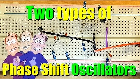 Basic Electronics:   Phase Shift Oscillators