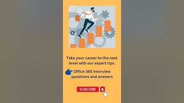 Office 365 interview questions and answers #shorts #shortsfeed #youtubeshorts #interview #office365