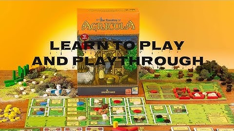 Agricola playthrough and review