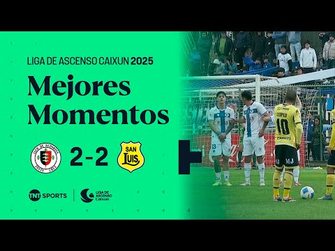 🔵⚪ Deportes Santa Cruz 2 - 2 🟡⚫ San Luis | Liga de Ascenso Caixun 2025 ⚽🔥 - Fecha 18 🗓️