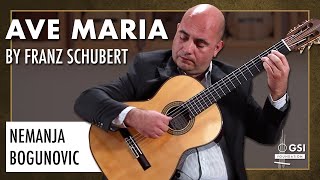 Franz Schubert's "AVE MARIA" played by Nemanja Bogunovic on a 2023 Masaki Sakurai classical guitar