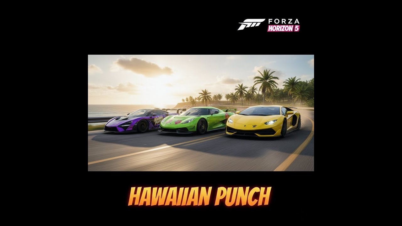 Forza 5 with a sim rig come and race with me and the Boyz Aloha mf ...