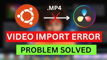 How To Fix Davinci Resolve Video Import Error For Linux!