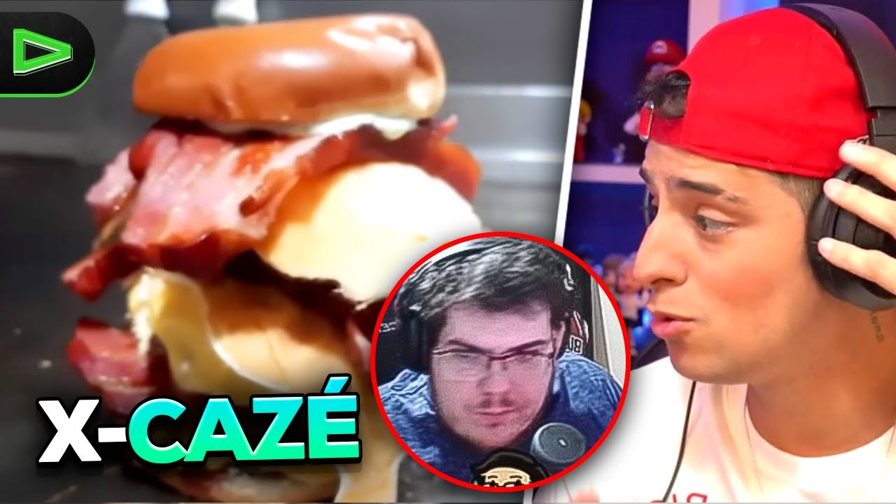 CORINGA REAGINDO A VENHA COMER UM CASIMIRO: X-CAZÉ!