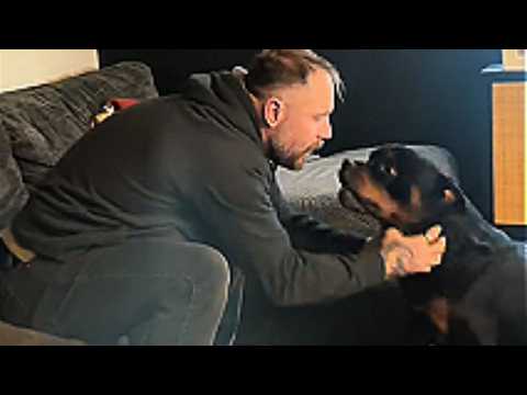 This 130lb Rottweiler REFUSES to Leave His Side — He Finally Understood Why at 3AM