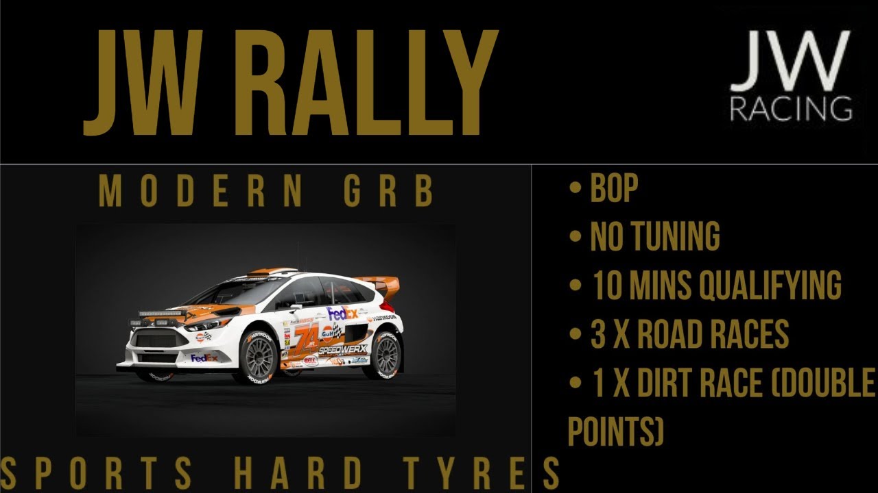 Jw Racing JW Rally | Round 1 - Maggiore/Barcelona | Race 4 - YouTube