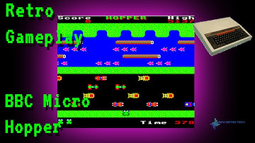 Retro Gameplay - BBC Microcomputer - Hopper
