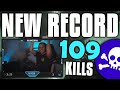 WE GOT A NEW TRIO QUADS WORLD RECORD (109 KILLS)