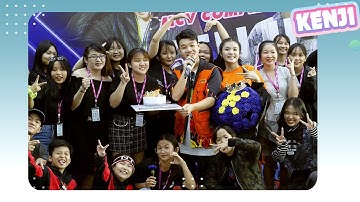 PIX cùng P336 thổi nến chúc mừng OFFLINE KENJI cực dễ thương