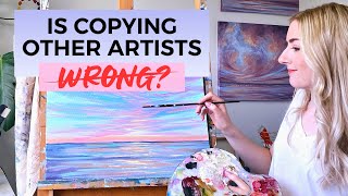 Is copying other artists wrong?