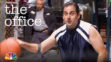 Dunder Mifflin Plays Basketball - The Office