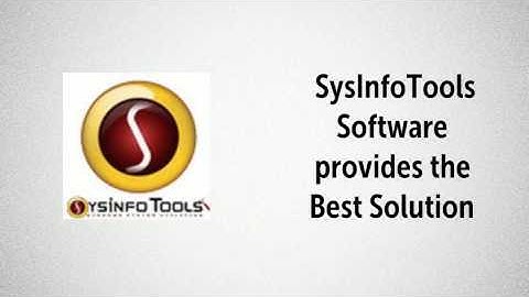 How to convert MBOX files to Outlook PST - SysInfo