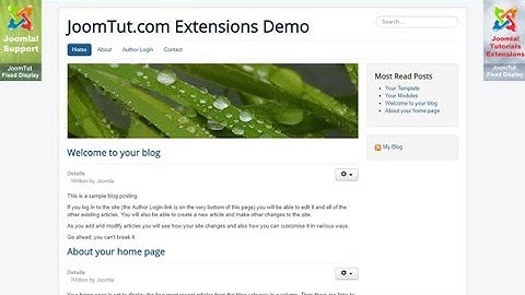 Review module JT Fixed Display on Joomla!