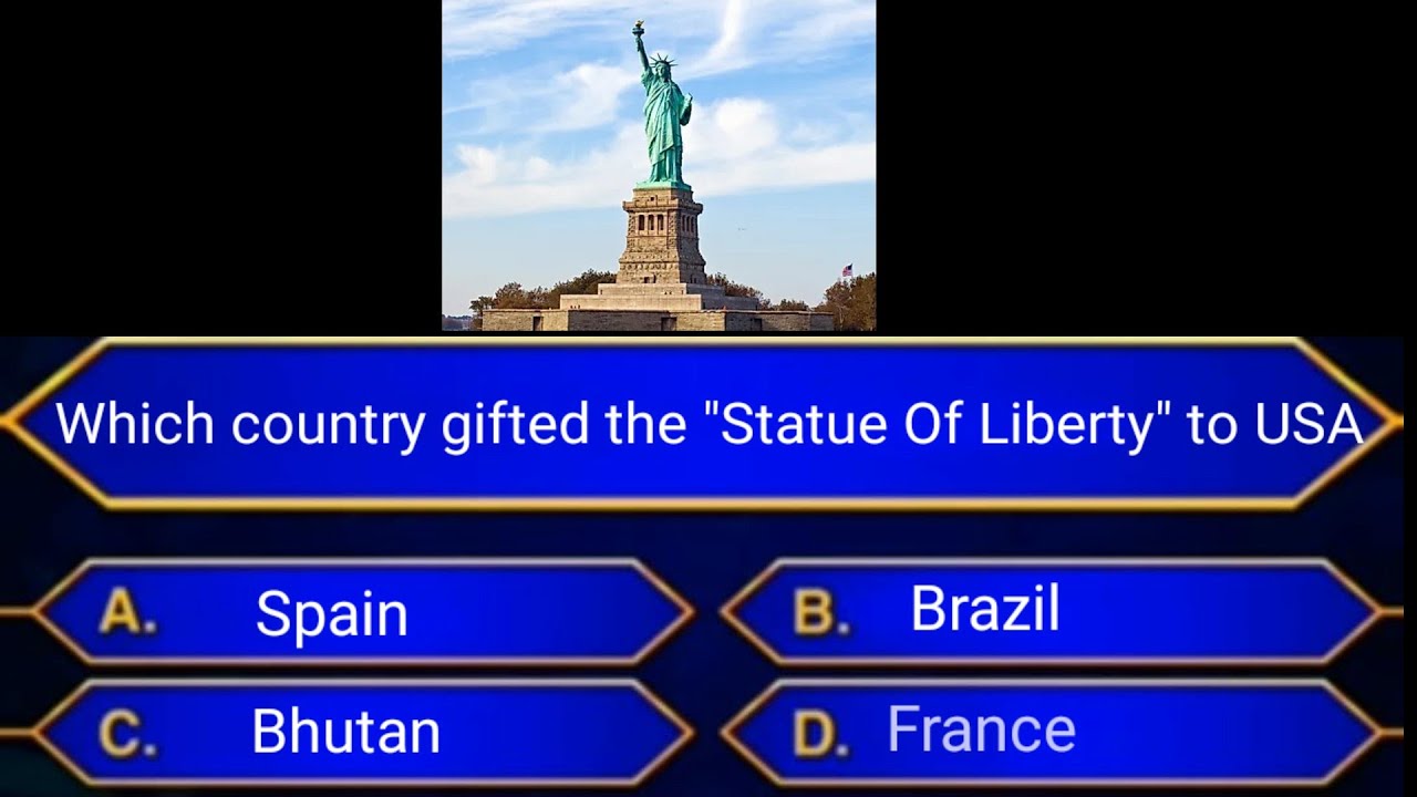 gk in englishgkWhich country gifted statue of liberty to usaEpisode