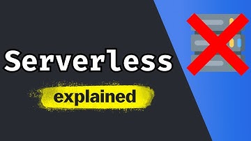 Serverless and why we use it. Serverless Explained.